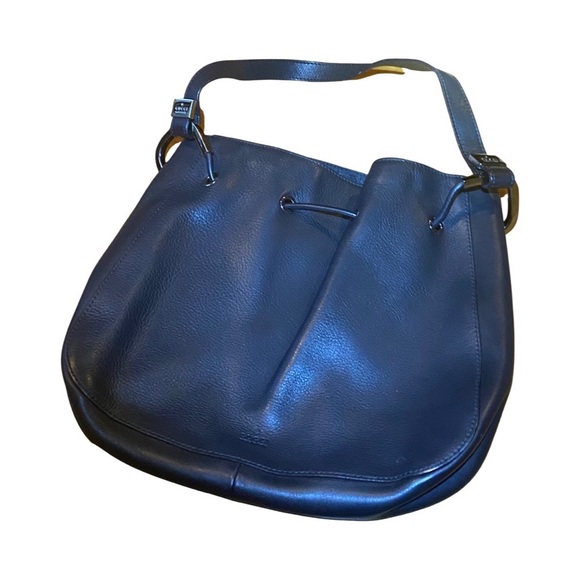 Gucci Black Leather Shoulder Bag - Black - Picture 6 of 14